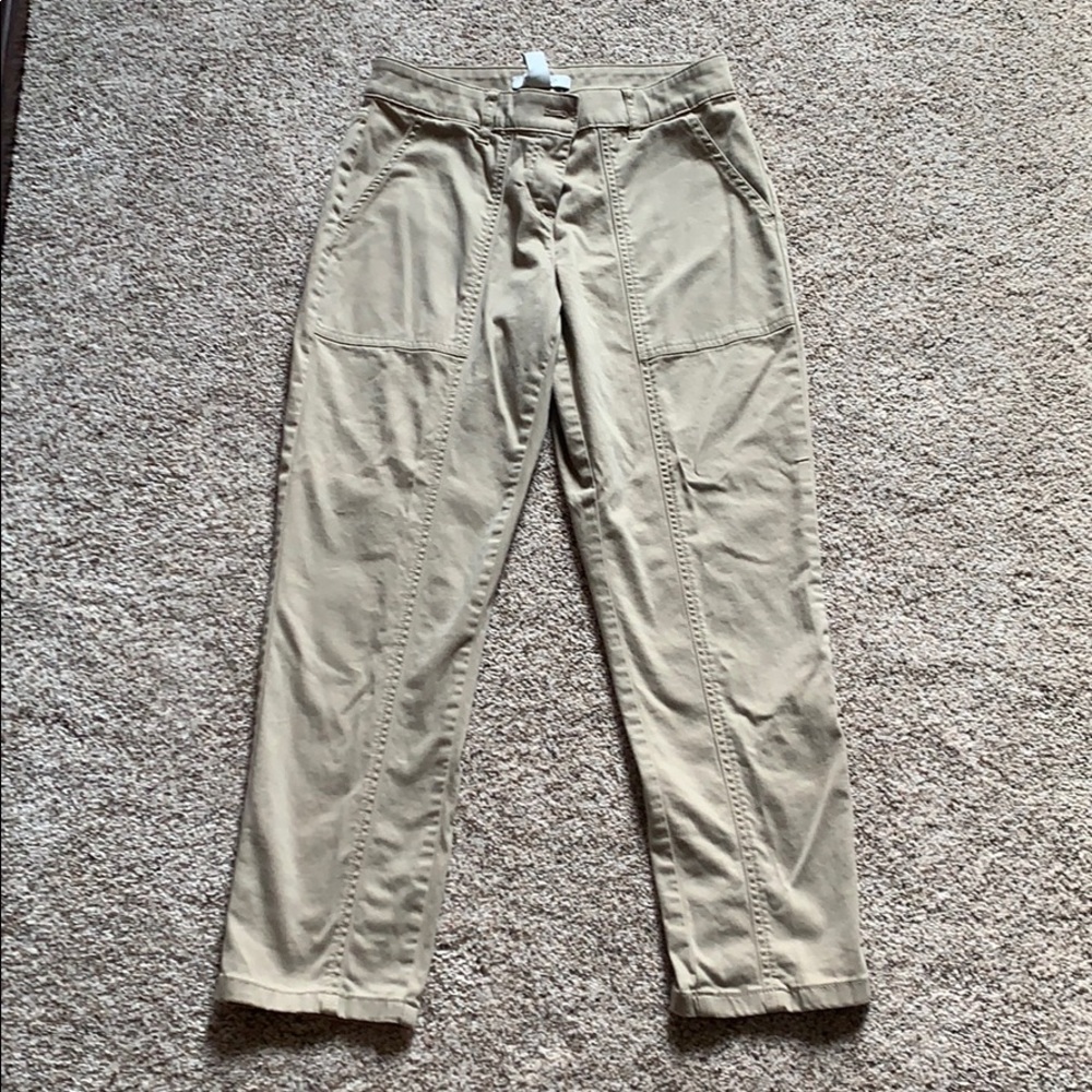 White House Black Market ankle khakis